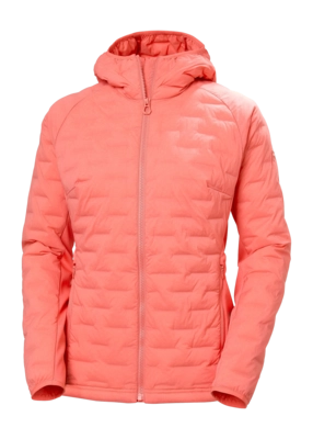 Jas Helly Hansen Women HP Hybrid Stretch Hooded Ins Sunset Pink