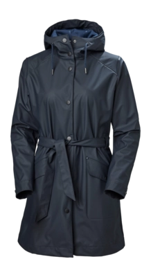 Jas Helly Hansen Women Kirkwall II Raincoat Navy Regular Fit