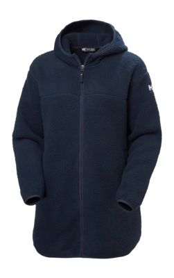 Jas Helly Hansen Women Maud Pile Jacket Navy Loose Fit