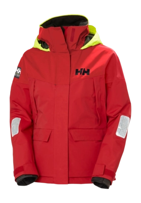 Jas Helly Hansen Women Pier Jacket 4.0 Alert Red Helly Tech Performance