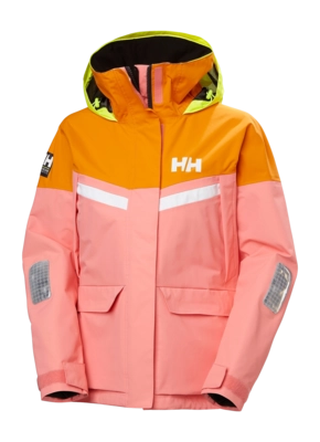 Jas Helly Hansen Women Pier Jacket 4.0 Coral Almond HELLY TECH Performance