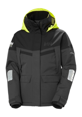 Jas Helly Hansen Women Pier Jacket 4.0 Ebony HELLY TECH Performance