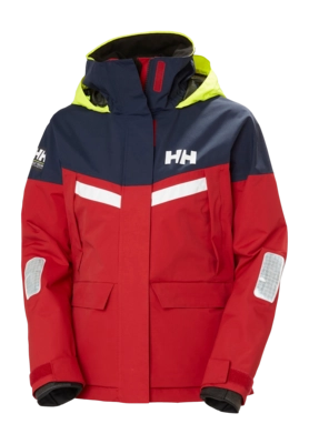 Jas Helly Hansen Women Pier Jacket 4.0 Red Regular Fit