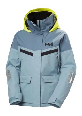 Jas Helly Hansen Women Pier Jacket 4.0 Windy Blue HELLY TECH PERFORMANCE
