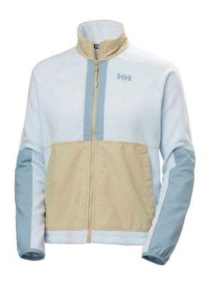Jas Helly Hansen Women Rig Fleece Jacket Pinnacle Blue Microfleece
