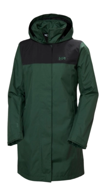 Jas Helly Hansen Women Vancouver Insulated Raincoat Jungle Green Regular Fit