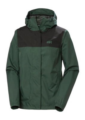 Jas Helly Hansen Women Vancouver Rain Jacket Jungle Green Regular Fit