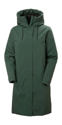Jas Helly Hansen Women Victoria Ins Rain Coat Jungle Green Regular Fit