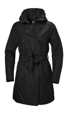 Jas Helly Hansen Women Welsey II Trench Black Regular Fit