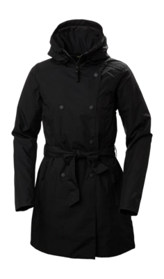Jas Helly Hansen Women Welsey II Trench Insulated Black Regular Fit