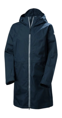 Jas Helly Hansen Women Westport Raincoat Navy HELLY TECH Protection
