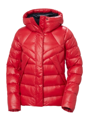 Jas Helly Hansen Women Winter Bliss Down Jacket Red Regular Fit