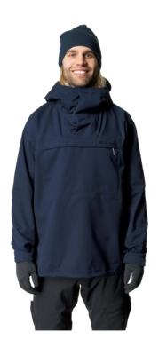 Jas Houdini Men Lana Anorak Deep Sea Blue Loose Fit