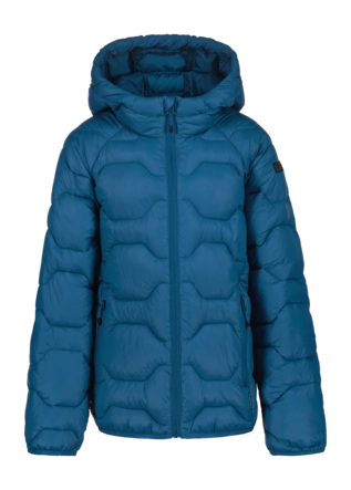 Jas Icepeak Kids Kamiah Jr Light Blue Quilted Regular Fit