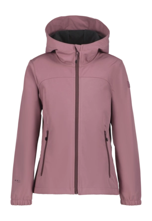 Jas Icepeak Kids Kobryn Jr Amethyst G Softshell Reguliere pasvorm