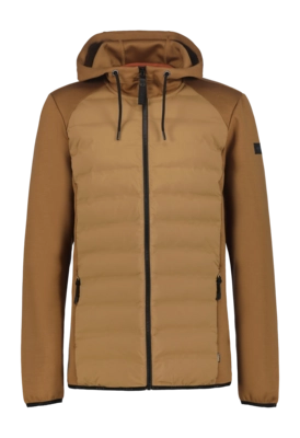 Jas Icepeak Men Aikera Brown Regular Fit