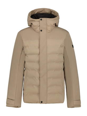 Jas Icepeak Men Albers Cafe Au Lait Downlook Softshell A.W.S. ACTIVE
