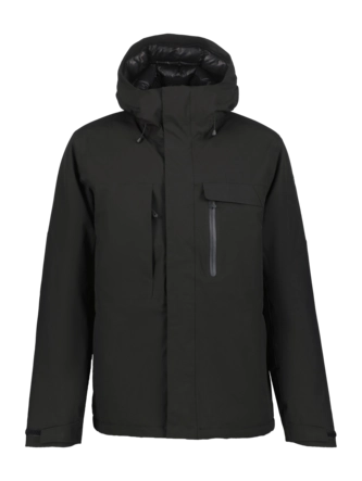 Jas Icepeak Men Bakerhill Basic Black M Wadded Jacket Regular Fit