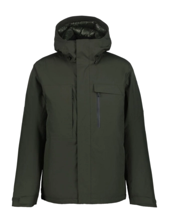 Jas Icepeak Men Bakerhill M Dark Green Wadded Jacket Regular Fit