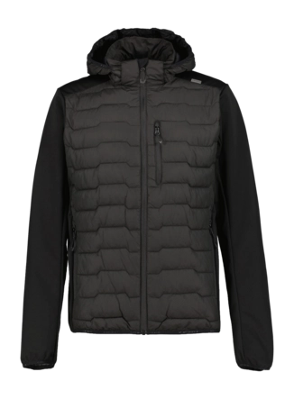 Jas Icepeak Men Byhaila Black Hybrid Basic