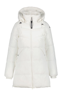 Jas Icepeak Women Adaire Natural White Regular Fit