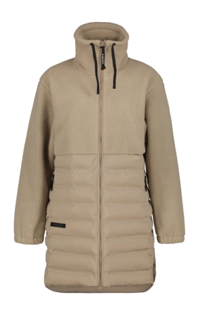 Jas Icepeak Women Adata Cafe Au Lait Hybrid Regular Fit