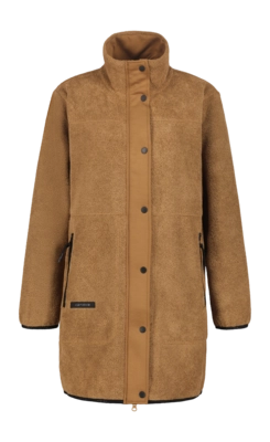 Jas Icepeak Women Almont Brown Rechte pasvorm
