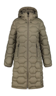 Jas Icepeak Women Bandis Antique Green Normale pasvorm