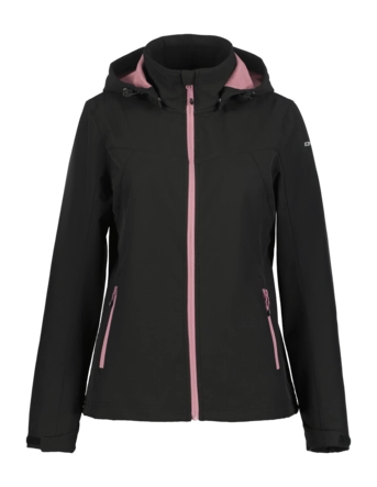 Jas Icepeak Women Brenham Black Softshell Jacket