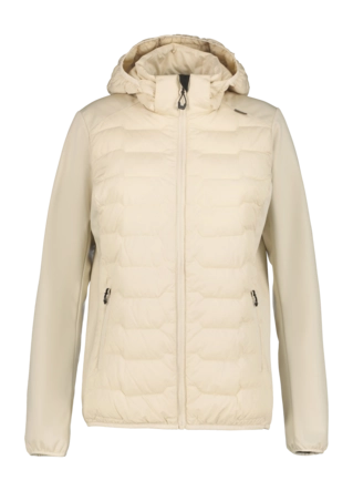 Jas Icepeak Women Burlison Beige Hybrid A.W.S. ACTIVE