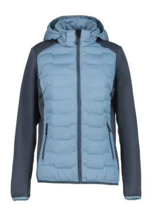 Jas Icepeak Women Burlison Smoke Hybrid DWR
