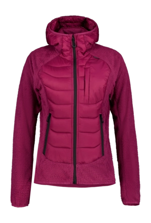 Jas Icepeak Women Dakota Violet Hybrid PrimaLoft