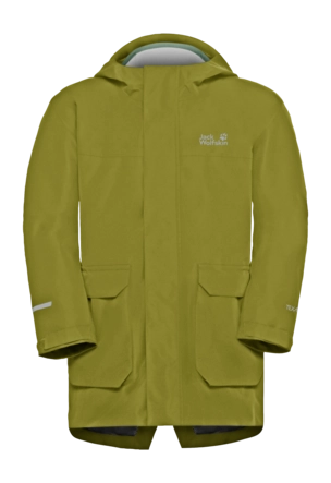 Jas Jack Wolfskin Kids 3 in 1 Canvey Khaki Green 730 g