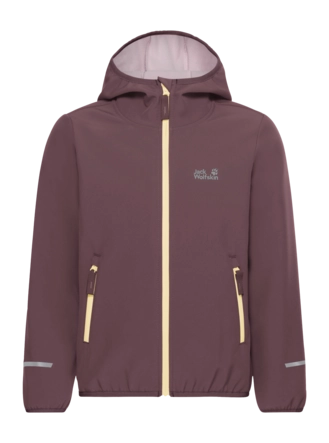 Jas Jack Wolfskin Kids Fourwinds Sheer Plum Texashield Core