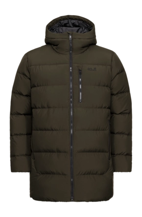 Jas Jack Wolfskin Men Colonius Coat RDS Obsidian Moss Regular Fit