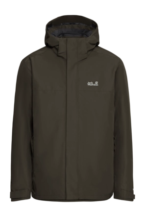 Jas Jack Wolfskin Men Stonelite 3 in 1 Obsidian Moss Regular fit