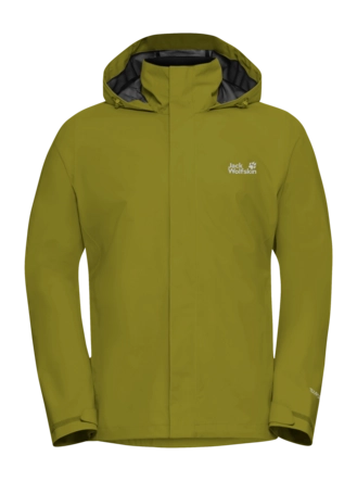 Jas Jack Wolfskin Men Trailtime 2L Khaki Green Regular Fit