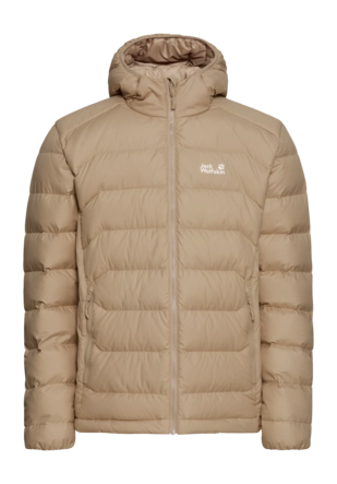 Jas Jack Wolfskin Men Wild Pass Down Hoody RDS Hazel Wood Regular Fit