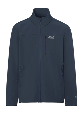 Jas Jack Wolfskin Men Wild Winds Midnight Sky Regular fit