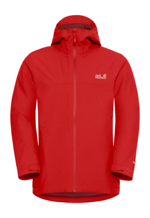 Jas Jack Wolfskin Men Wisper Ins Siren Red Regular Fit