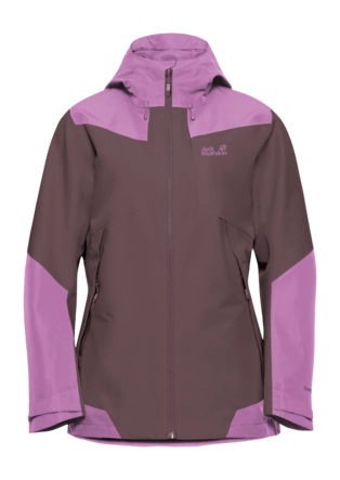 Jas Jack Wolfskin Women Flextrail 2L Sheer Plum Regular Fit