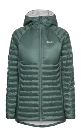 Jas Jack Wolfskin Women Routeburn Pro Ins Parka Sago Palm Regular Fit
