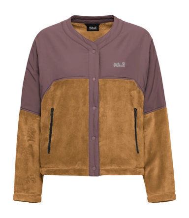 Jas Jack Wolfskin Women Sensora Hybrid Peanut Losse fit