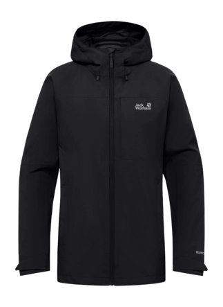 Jas Jack Wolfskin Women Tempest 2L Black 0,42 kg
