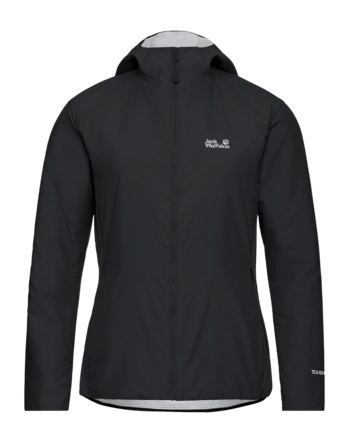 Jas Jack Wolfskin Women Trail Light Hybrid Black Slim fit