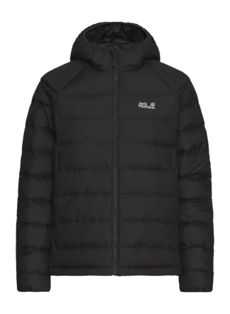 Jas Jack Wolfskin Women Wild Pass Down Hoody RDS Black Regular Fit