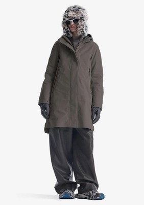 Jas Krakatau Women Planck Liner Parka Qw533 Dark Fossil
