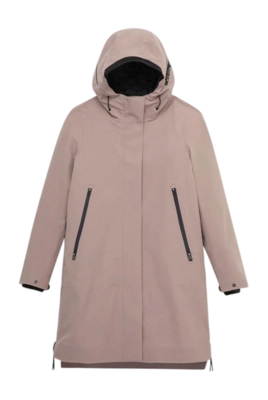 Jas Krakatau Women Planck Liner Parka Qw533 Grey Sanguine