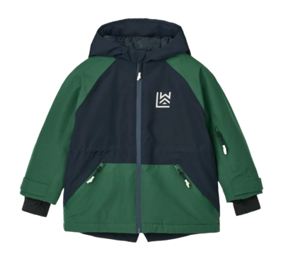 Jas Liewood Kids Kalle Jacket Classic Navy / Garden Green