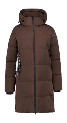 Jas Luhta Women Eisele Dark Brown Regular Fit